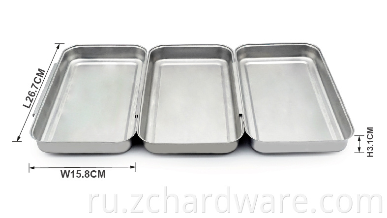 Stainless Steel Breading Trays